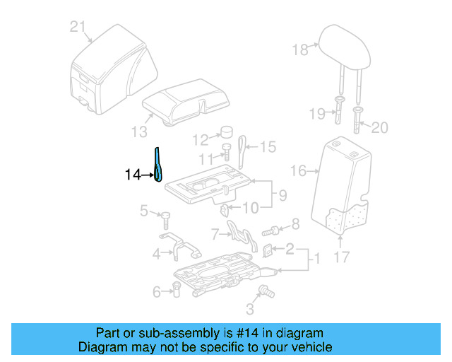Pull Strap 5M0-885-093-B-9B9 - View 7