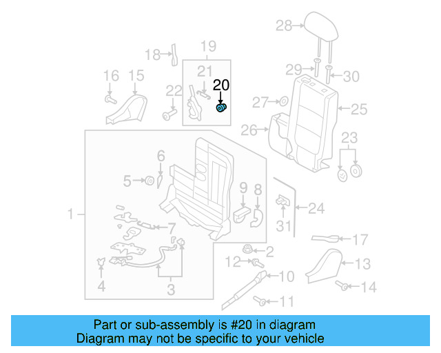 Repair Kit 3C0-898-761-9A5 - View 17