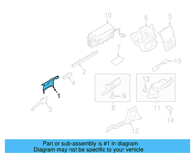 Steering Column Cover 5N0-858-559-F-82V - View 4