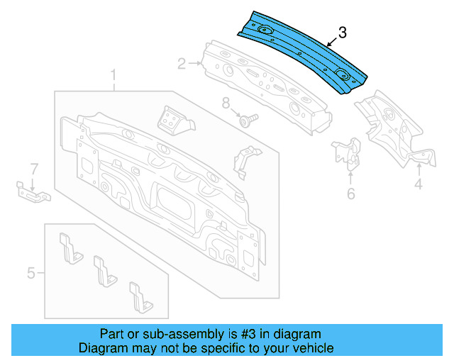 Lower Retainer 5C5-813-745 - View 3