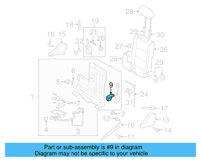 Guide 1K0-885-969-A - View 3