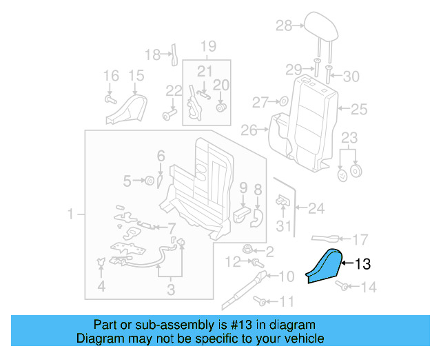 Outer Cap 5M0-885-739-95T - View 3