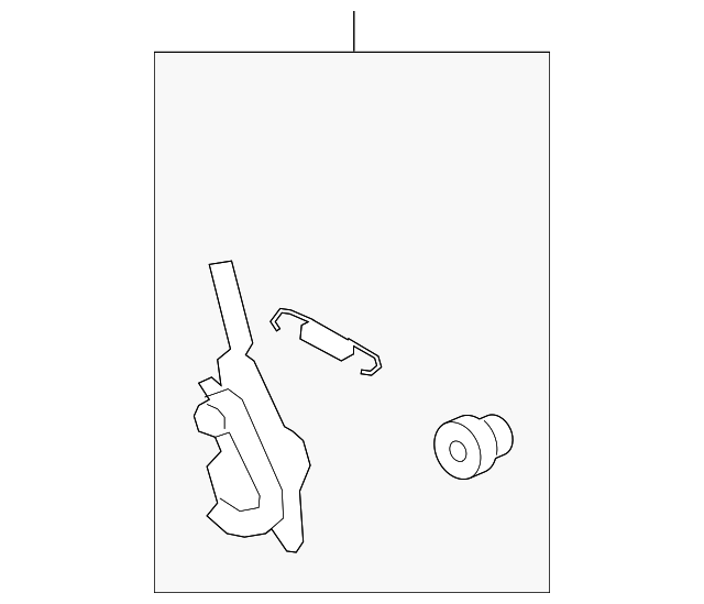Latch Assembly Spring 1K0-885-297-E - View 3