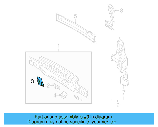 Holder 1K6-813-744 - View 4