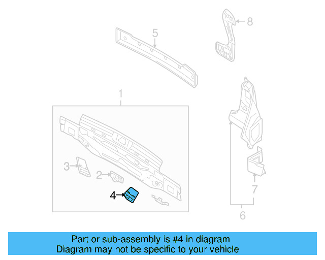 Holder 1K6-813-743 - View 4