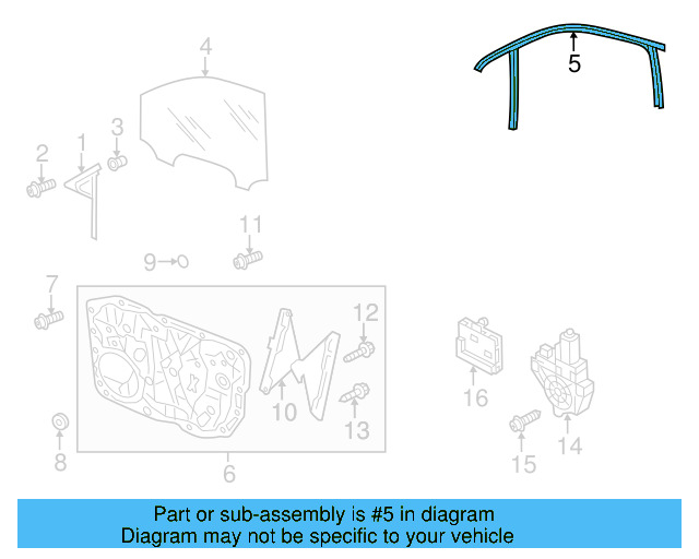 Guide Channel 7P0-837-432-H-5AP - View 2