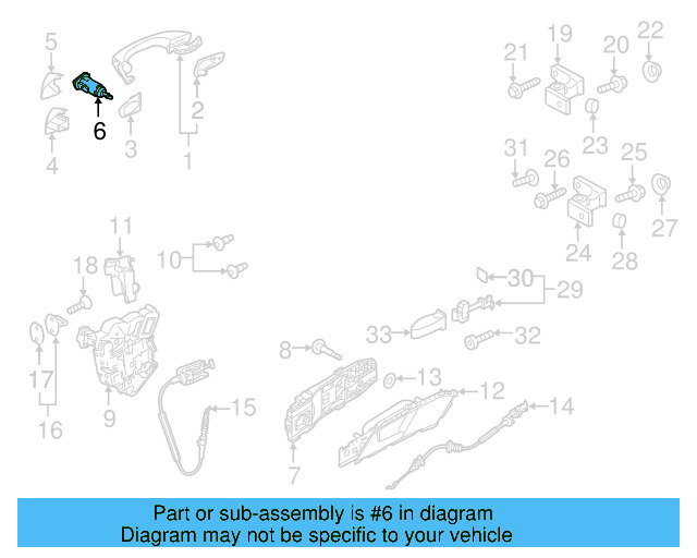 Lock Cylinder 107-837-167-CL - View 4