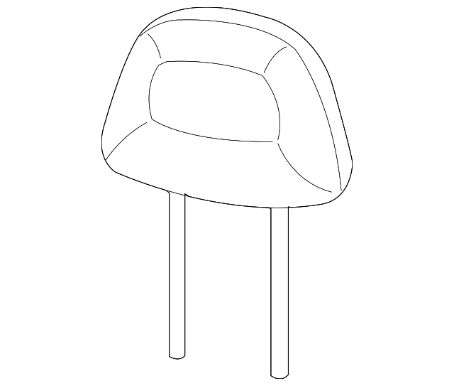 Headrest 1C0-881-903-M-A64