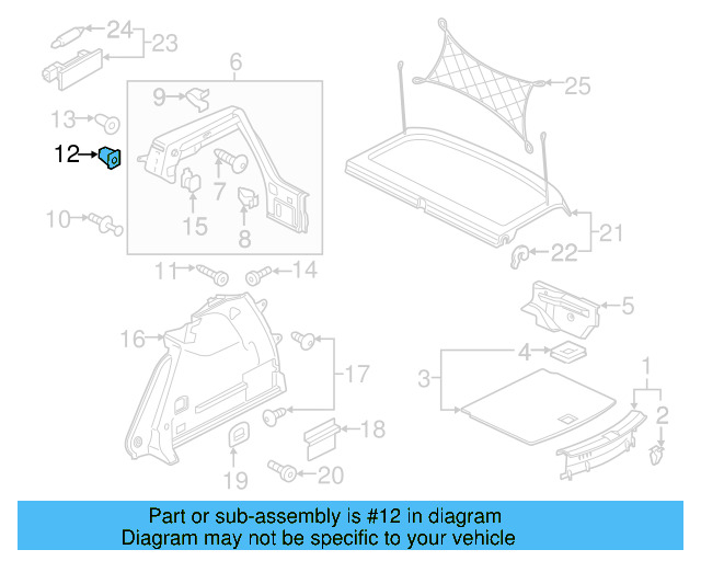 Body A 3B0-867-334 - View 57