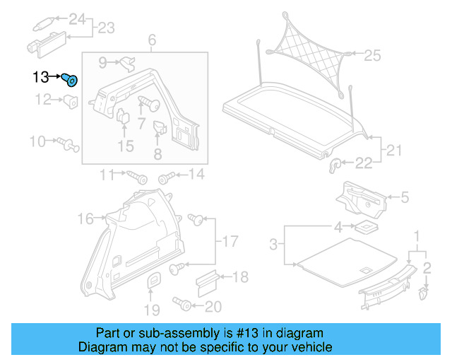 Body A 3B0-867-334 - View 6