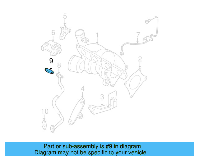 Oil Return Tube Gasket 06F-145-757-L - View 17