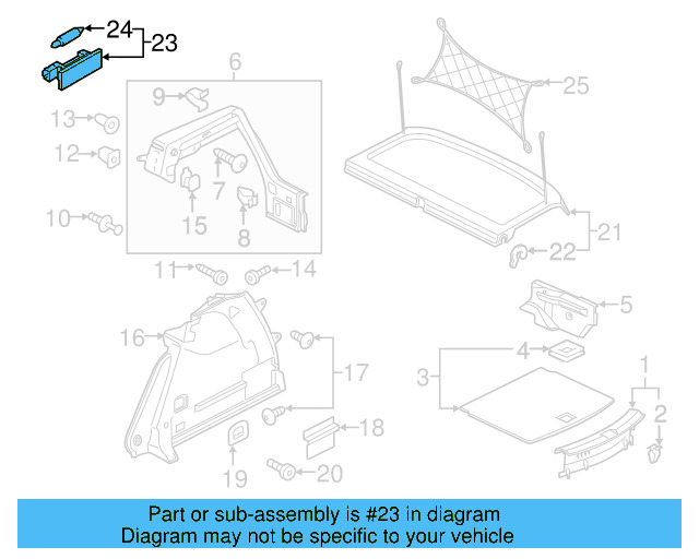 Luggage Lamp 3G0-947-101-A - View 34