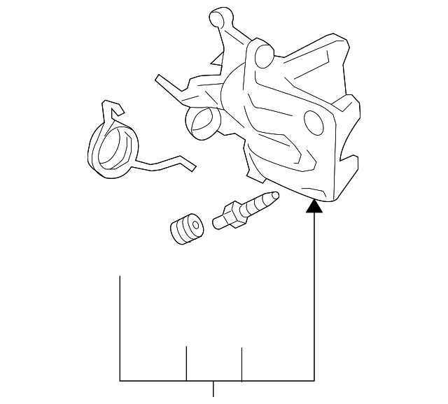Caliper 1K0-615-424-G - View 2
