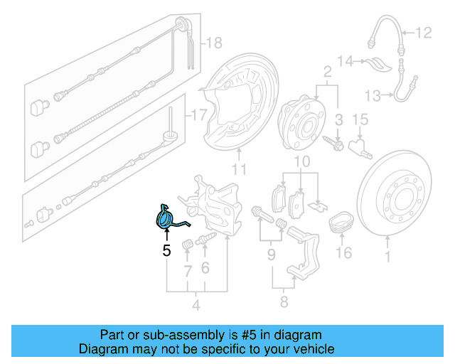 Spring 1K0-615-295 - View 27