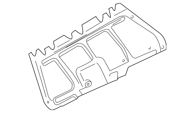 Center Shield 1J0-825-236-F - View 13