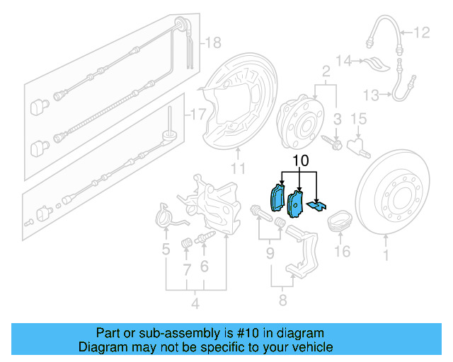 Brake Hose 1K0-611-775-C - View 41