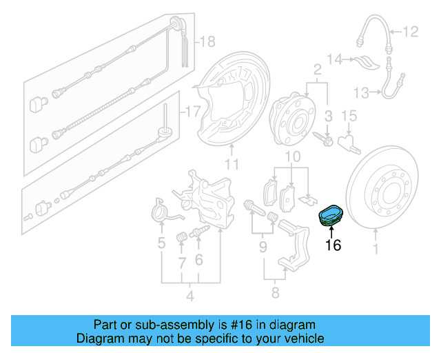 ABS Sensor Cap 6Q0-971-907 - View 5