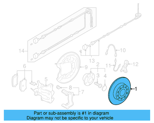 Rotor 1K0-615-601-AJ - View 14