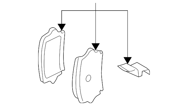 Brake Lining Rear 1K0-698-451-P - View 11