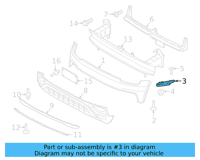 Side Bracket 3CN-807-049 - View 6