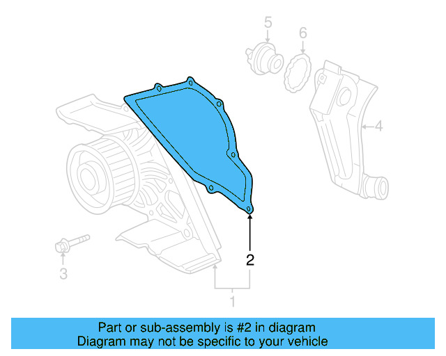 Gasket 078-121-043-A - View 6