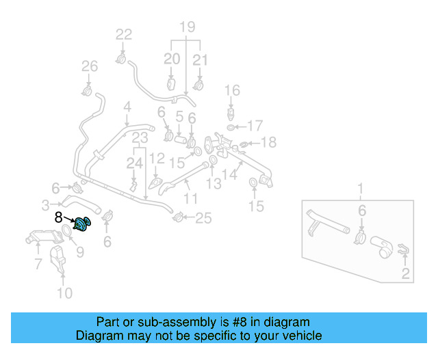 Thermostat 077-121-113-D - View 5