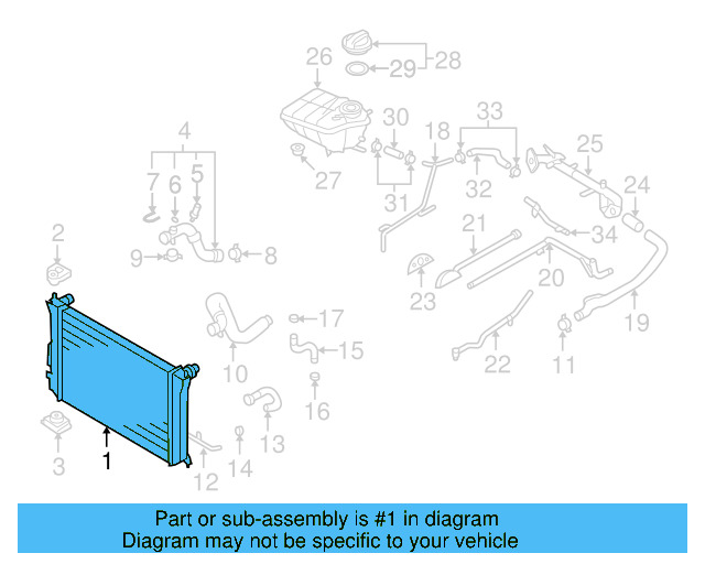Radiator 3D0-121-253-G - View 6