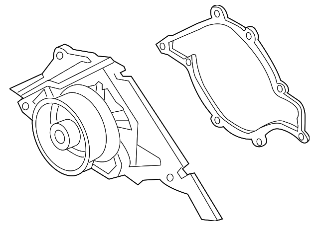 Water Pump 077-121-004-P - View 6