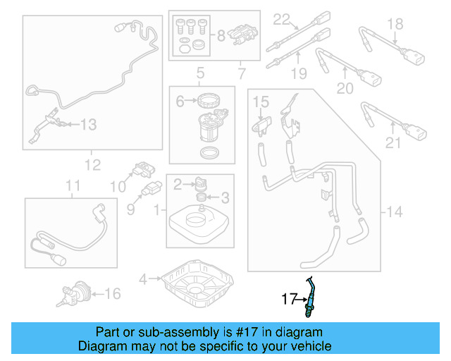 Oxygen Sensor 1K0-998-262-AD - View 28