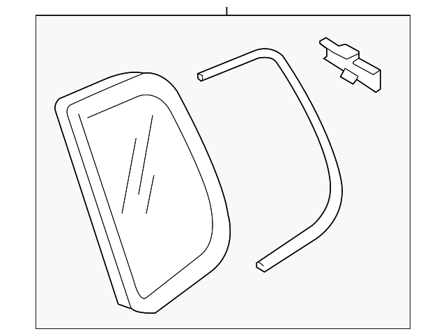 Quarter Glass 5N0-845-042-NVB