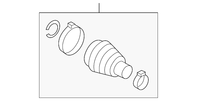Cv Joint Boot Kit 7P0598201A - View 2