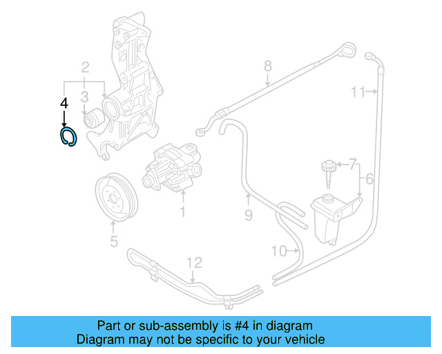 Bracket Lock Ring N-012-287-1 - View 5
