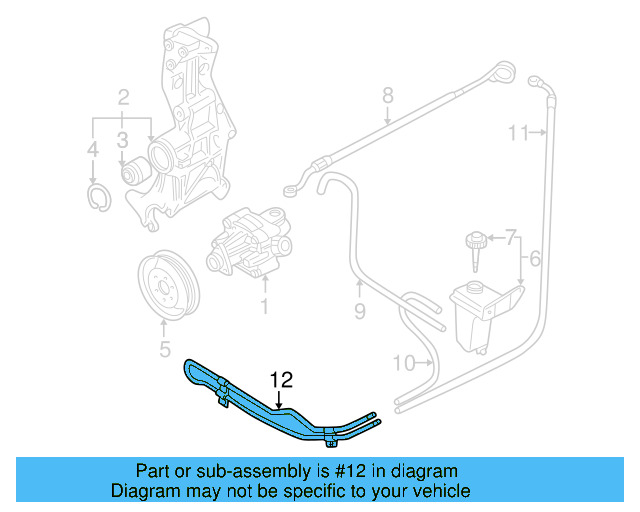 Power Steering Cooler Tube 8D0-422-885-P - View 18