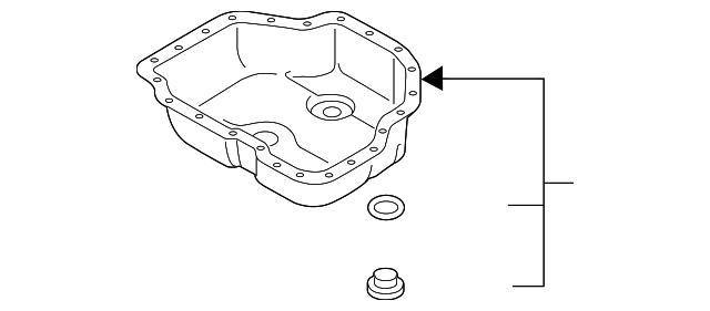 Oil Pan 059-103-602-F - View 5