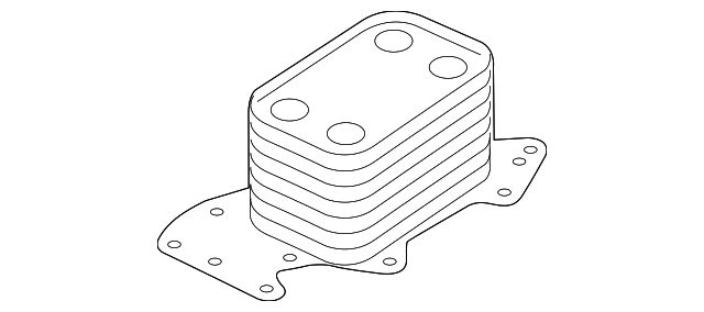 Oil Cooler 059-117-021-K - View 5