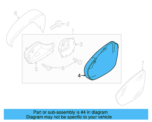 Inner Trim 1K8-857-602-A-9B9 - View 12