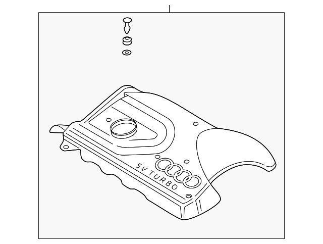 Engine Cover 06A-103-927-N - View 6