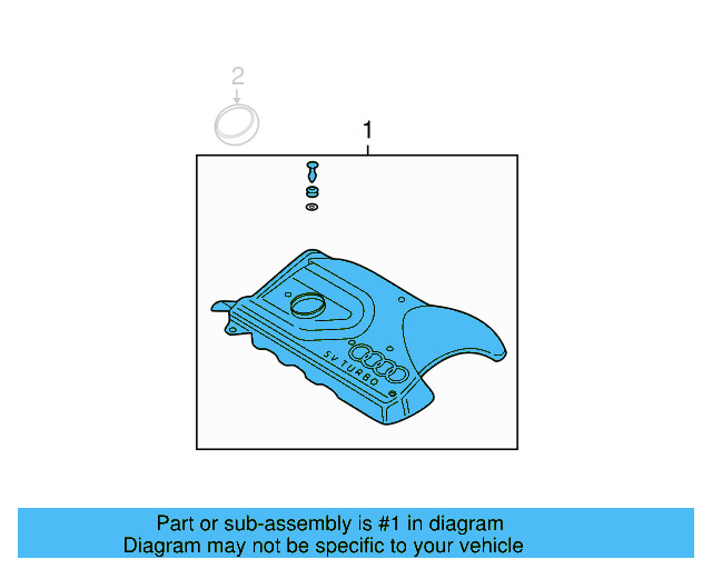 Engine Cover 06A-103-927-N - View 5
