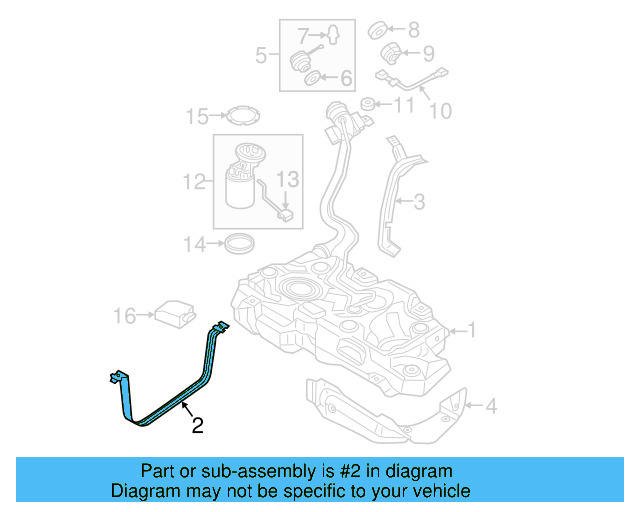 Tank Strap 5Q0-201-656-F - View 11
