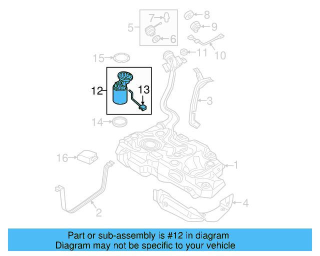 Fuel Pump Assembly 5Q0-919-050-BA - View 5