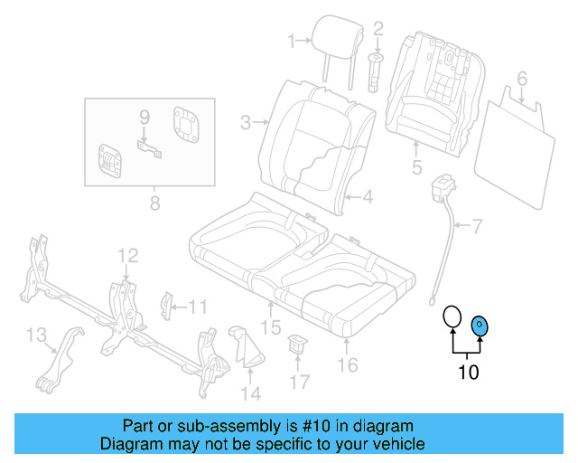 Repair Kit 3C0-898-761-9A5 - View 27