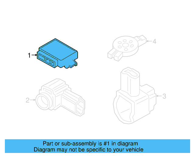 Control Module 1K8-919-472-B-Z0D - View 3