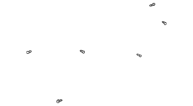 Fender Liner Screw N-907-750-01 - View 14