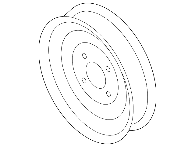 Pump Pulley 07D-121-031-D - View 3