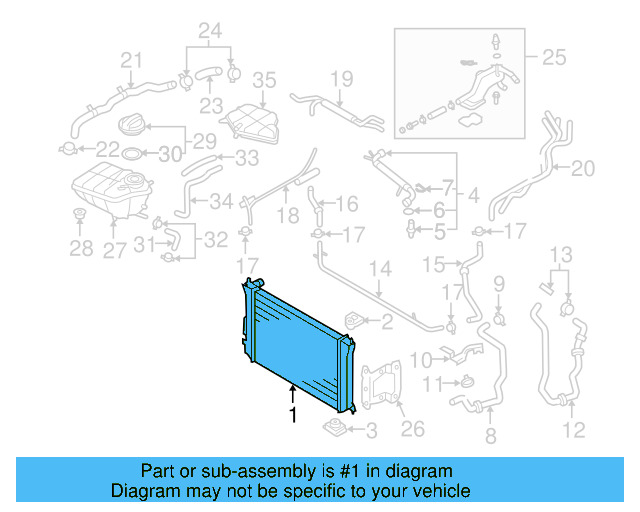 Radiator 3D0-121-253-G - View 7