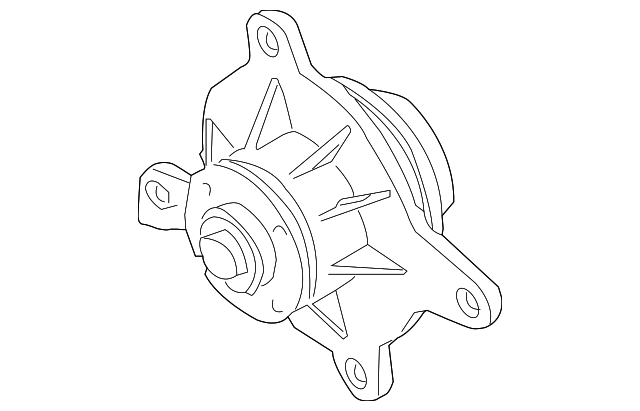 Water Pump 07D-121-008-A - View 2