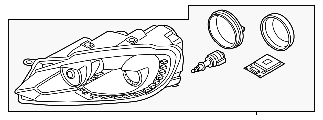 Composite Headlamp 5K0-941-005-C - View 15