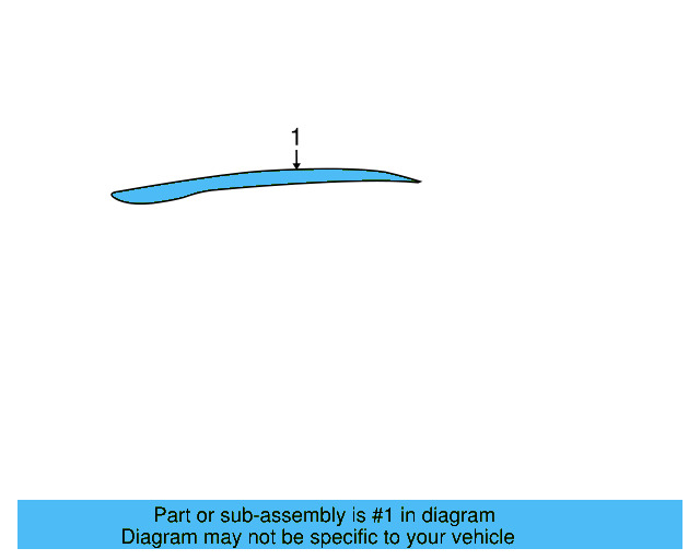 Spoiler 1C0-071-645-K - View 3