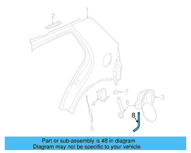 Drain Hose 893-809-937 - View 8