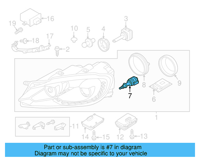 High Beam Bulb N-107-333-01 - View 11